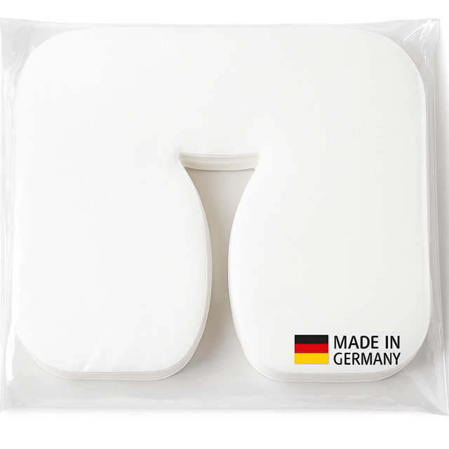 PREMIUM Nasenschlitztücher Y-Schlitz "60GSM" 35x28cm - 100 Stück