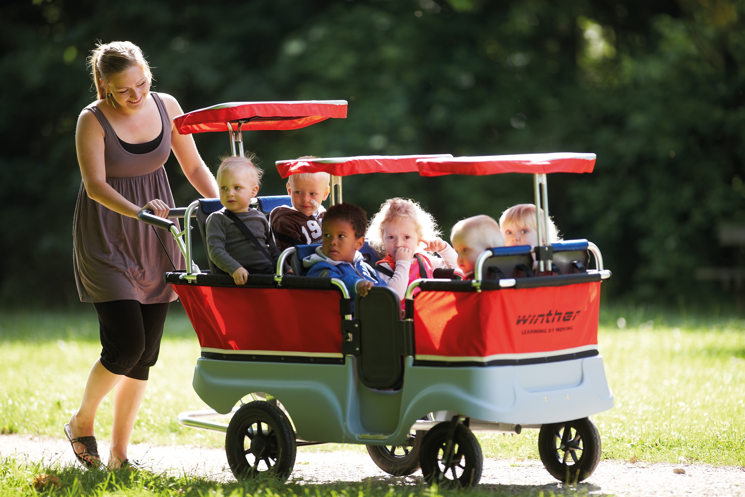 Turtle Kinderbus Basic für 6 Kinder