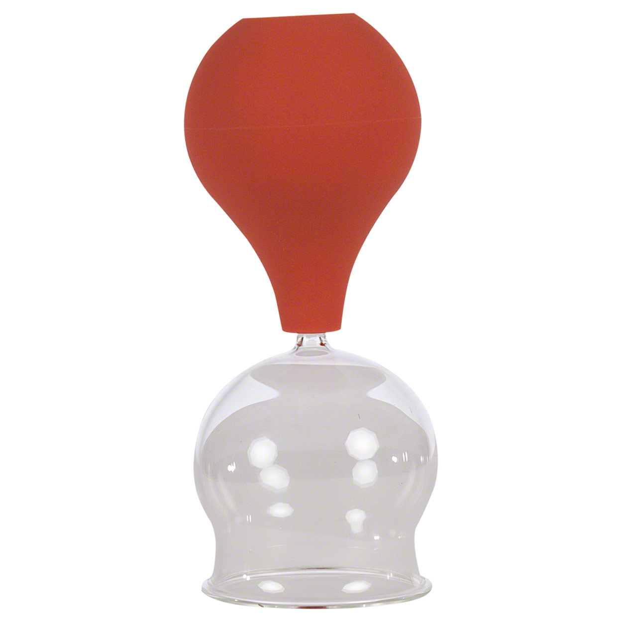 Schröpfglas mit Ball ø 6,5 cm (1 Stück)