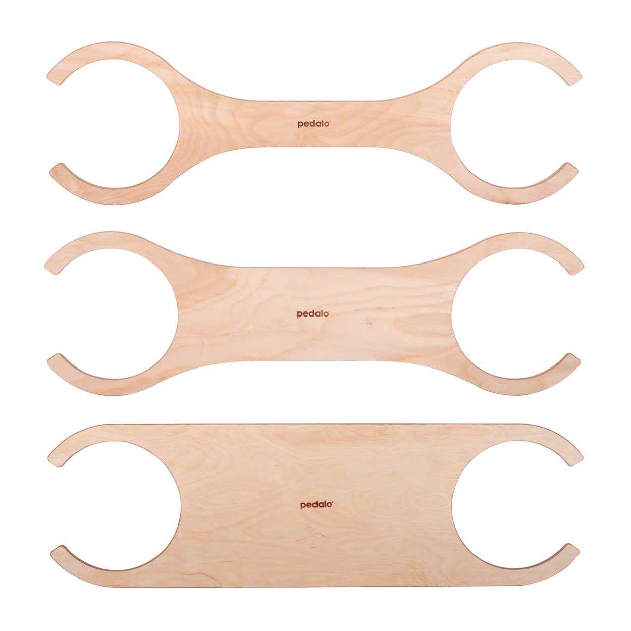 Pedalo Balanciersteg-Set für Stapelbausteine, 3-tlg.