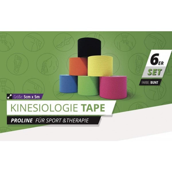 JonaSport ® Kinesiologie-Tape 6er- Set