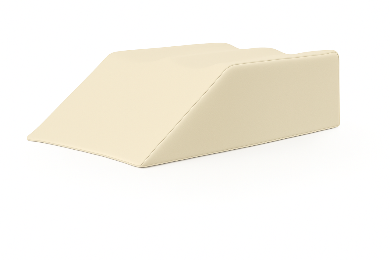 Lymphdrainagekeil (doppelt) mit Mulde 70x55x20cm