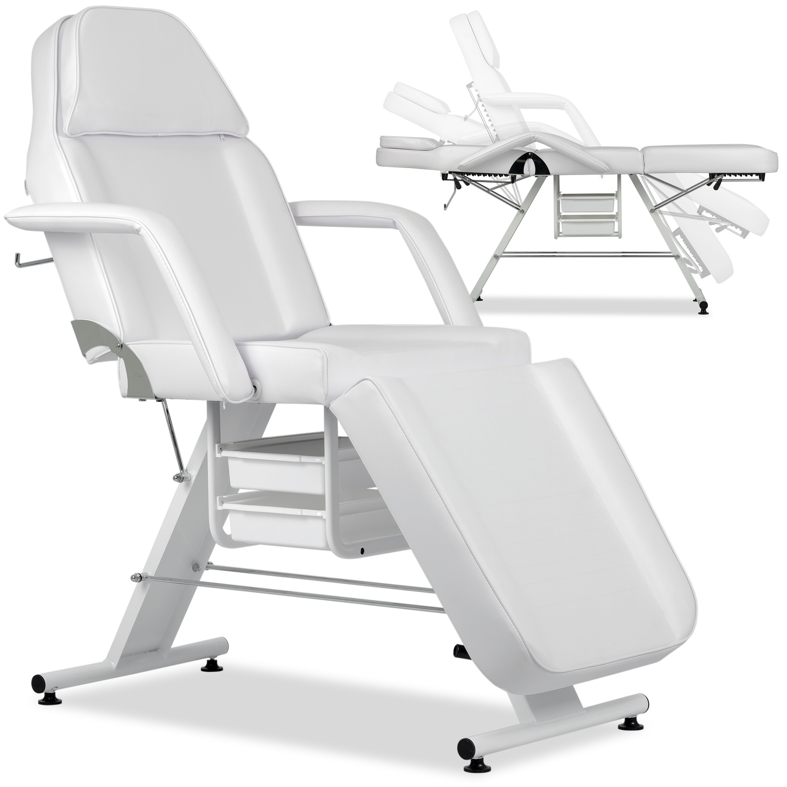 BIANCO Beautystuhl Kosmetikliege - Weiss BIANCO Beautystuhl Kosmetikliege - Weiss