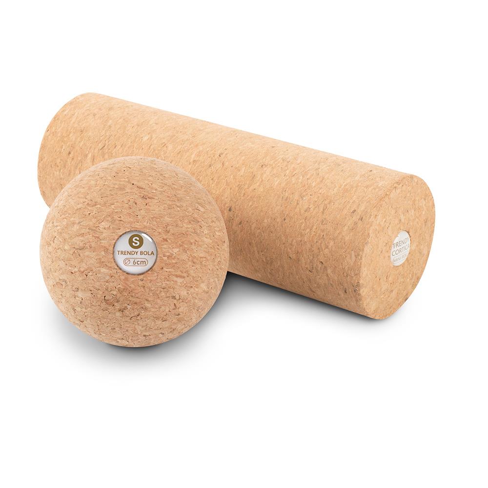 Faszienrolle Set Lua Mini & Bola Ø6cm Kork 