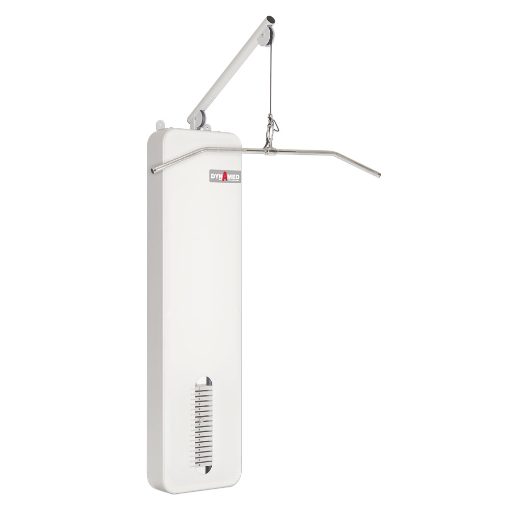 Dynamed Zugapparat Vertikal (Wandmodell) 100 kg - Weiß 