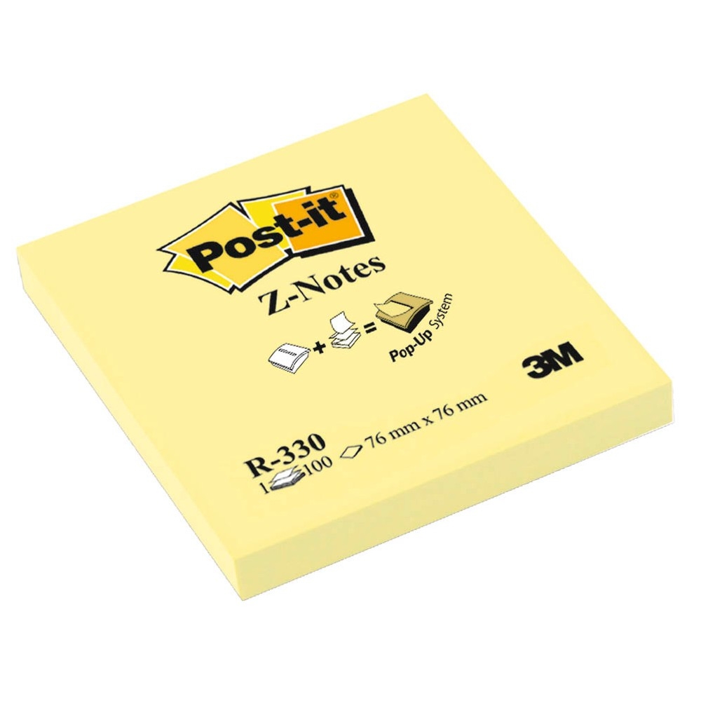 Post-it® Haftnotizen gelb 1 Block 100 Blatt