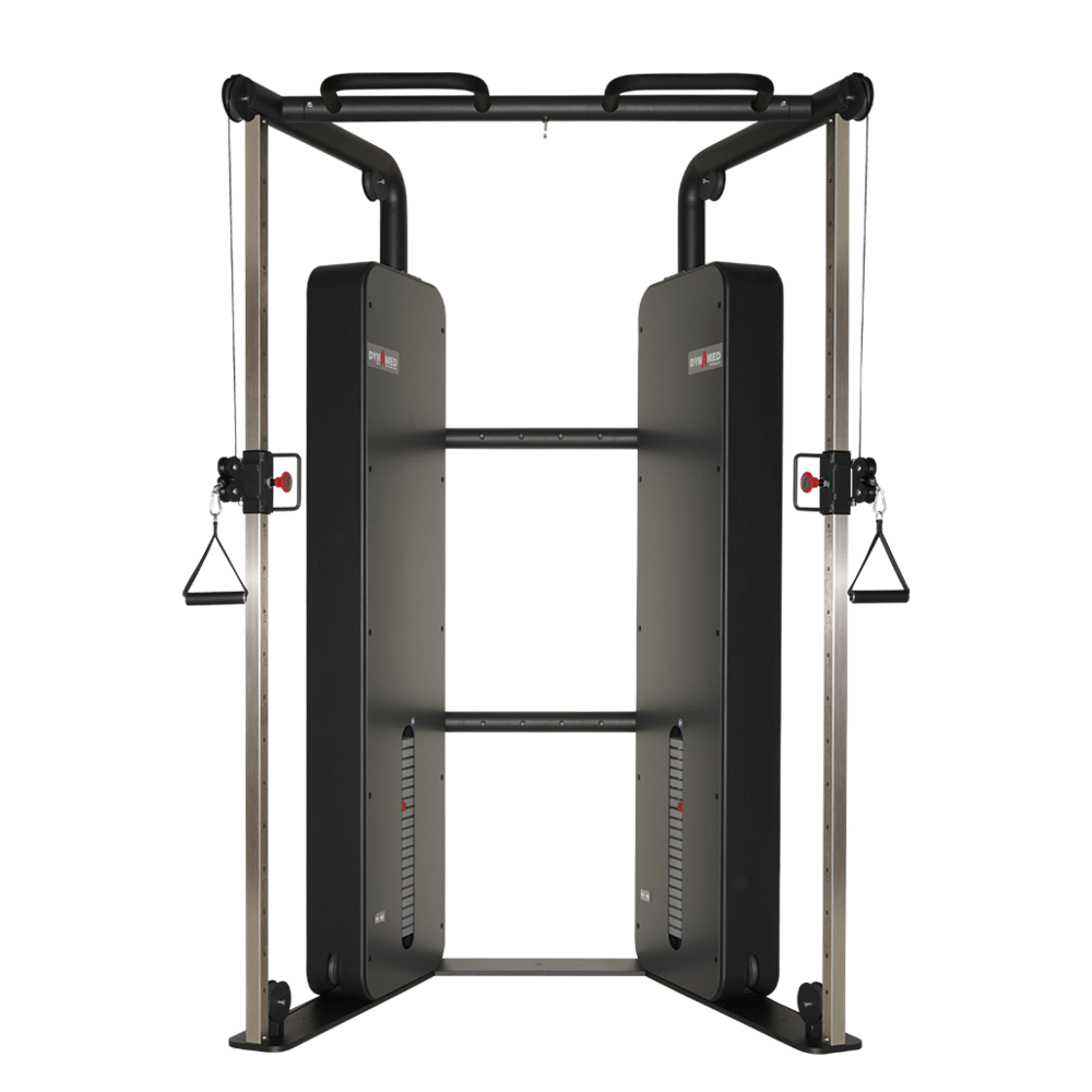 Dynamed Functional Station - 2x 80 kg 1:2 Untersetzung - Anthrazit