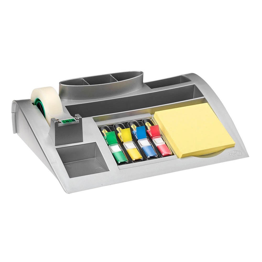 Post-it® Schreibtisch-Organizer C50 silber
