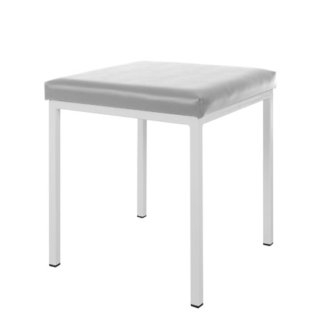 Hocker mit Polster 40x40 cm (H45)
