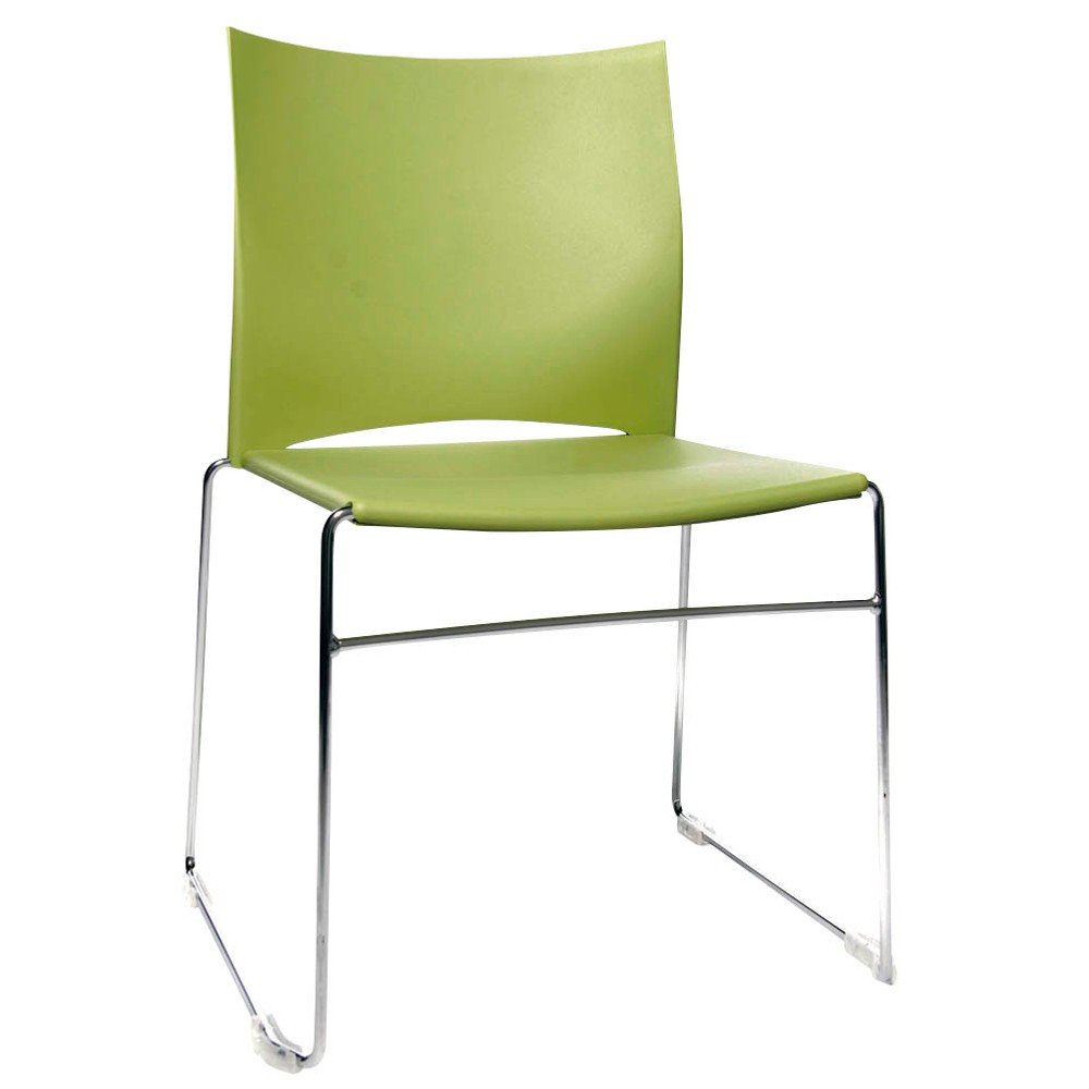 4 Stück W-Chair Besucherstühle