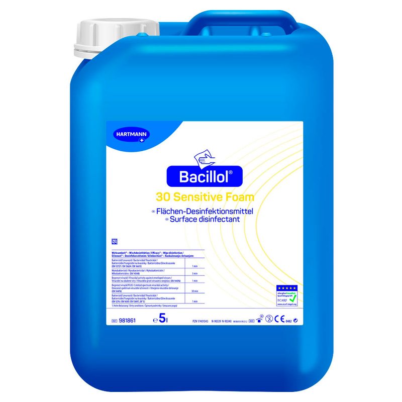 HARTMANN 30 Sensitive Foam Desinfektionsmittel 5,0 l