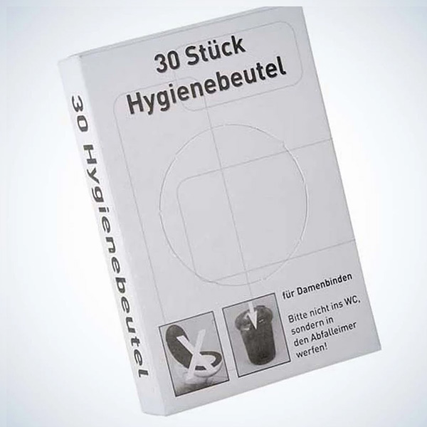 Hygienebeutel Box mit 30 Beutel