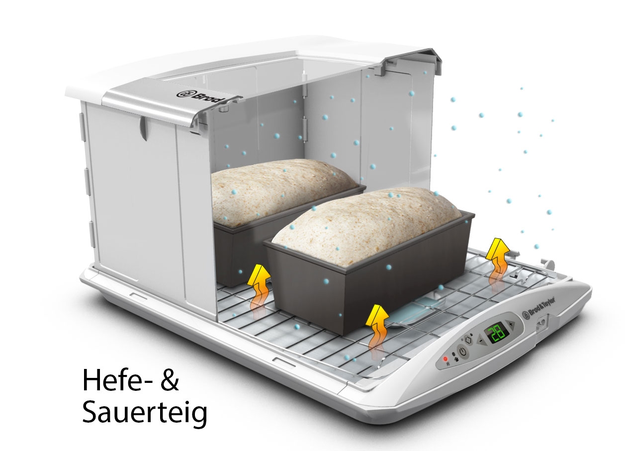 Folding Proofer Brod & Taylor Gärautomat + Schongarer 