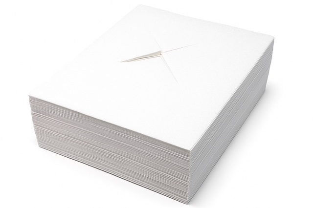 Nasenschlitztücher X-Schlitz "57GSM" 300x210mm -100 Stück