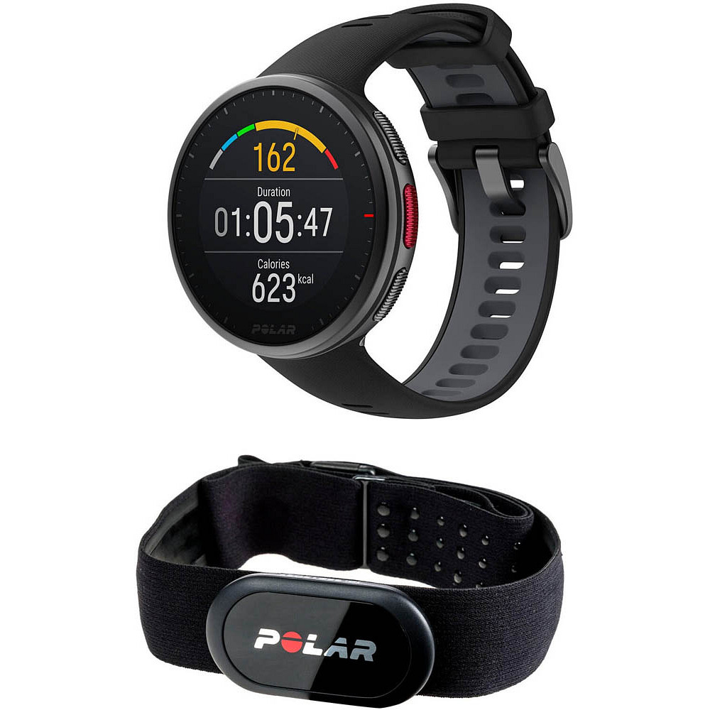 POLAR Vantage V2 M/L Smartwatch schwarz 