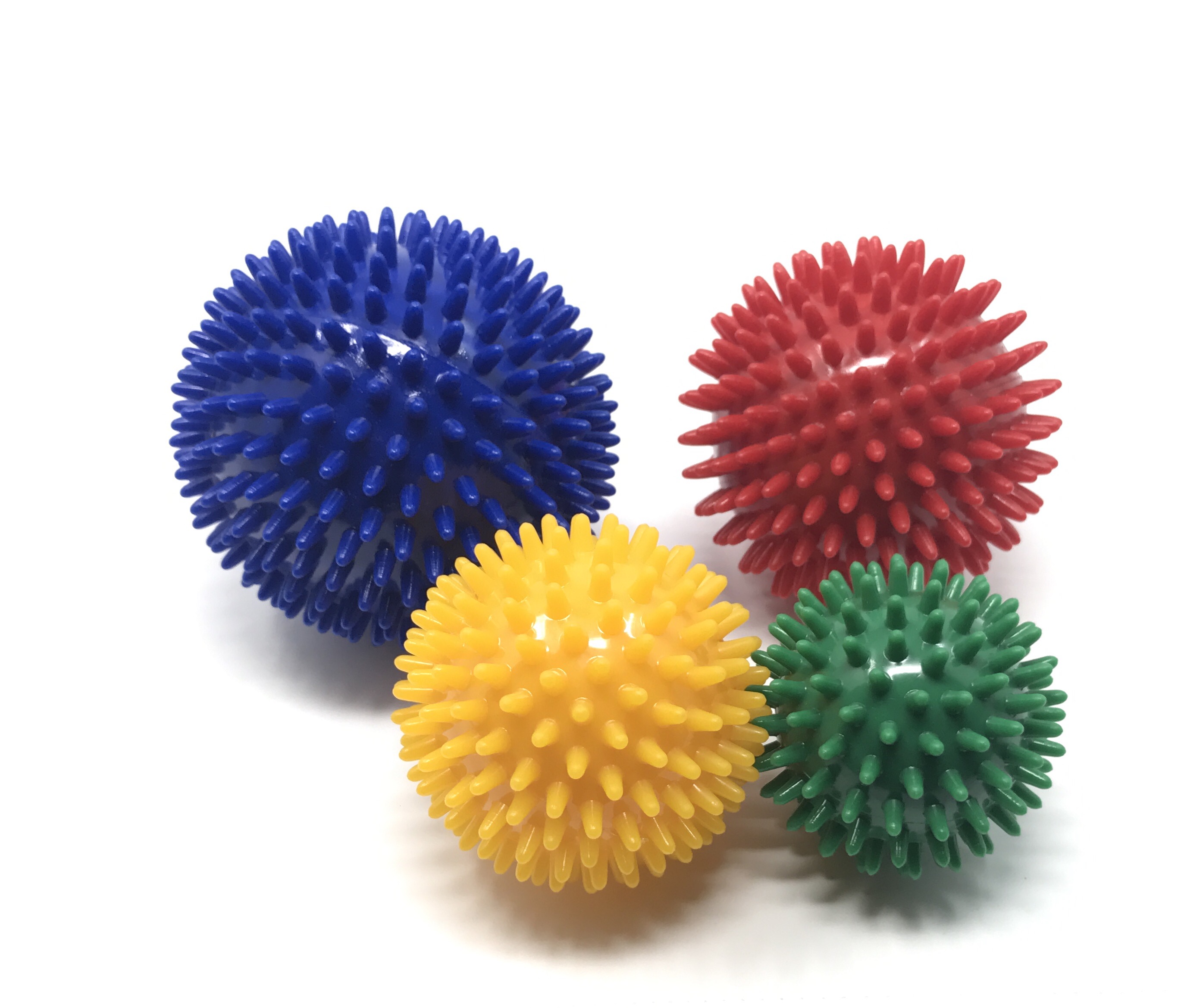 Igelball SET (gelb,grün,rot,blau)