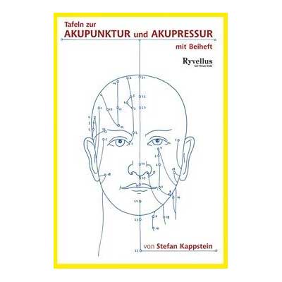 Tafeln zur Akupunktur und Akupressur mit Begleitheft