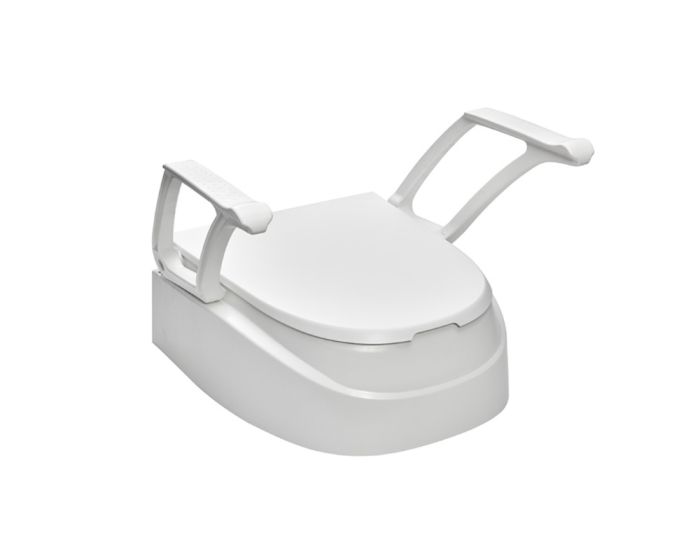 Toilettensitzerhöhung QuickTop mit Armlehnen