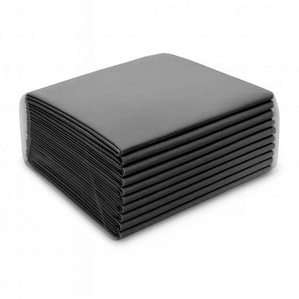 Waschfaserlaken "PP70" 80x210cm 10er Pack - Anthrazit 