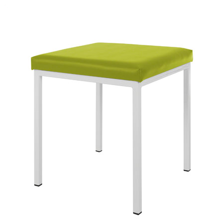 Hocker mit Polster 40x40 cm (H45)