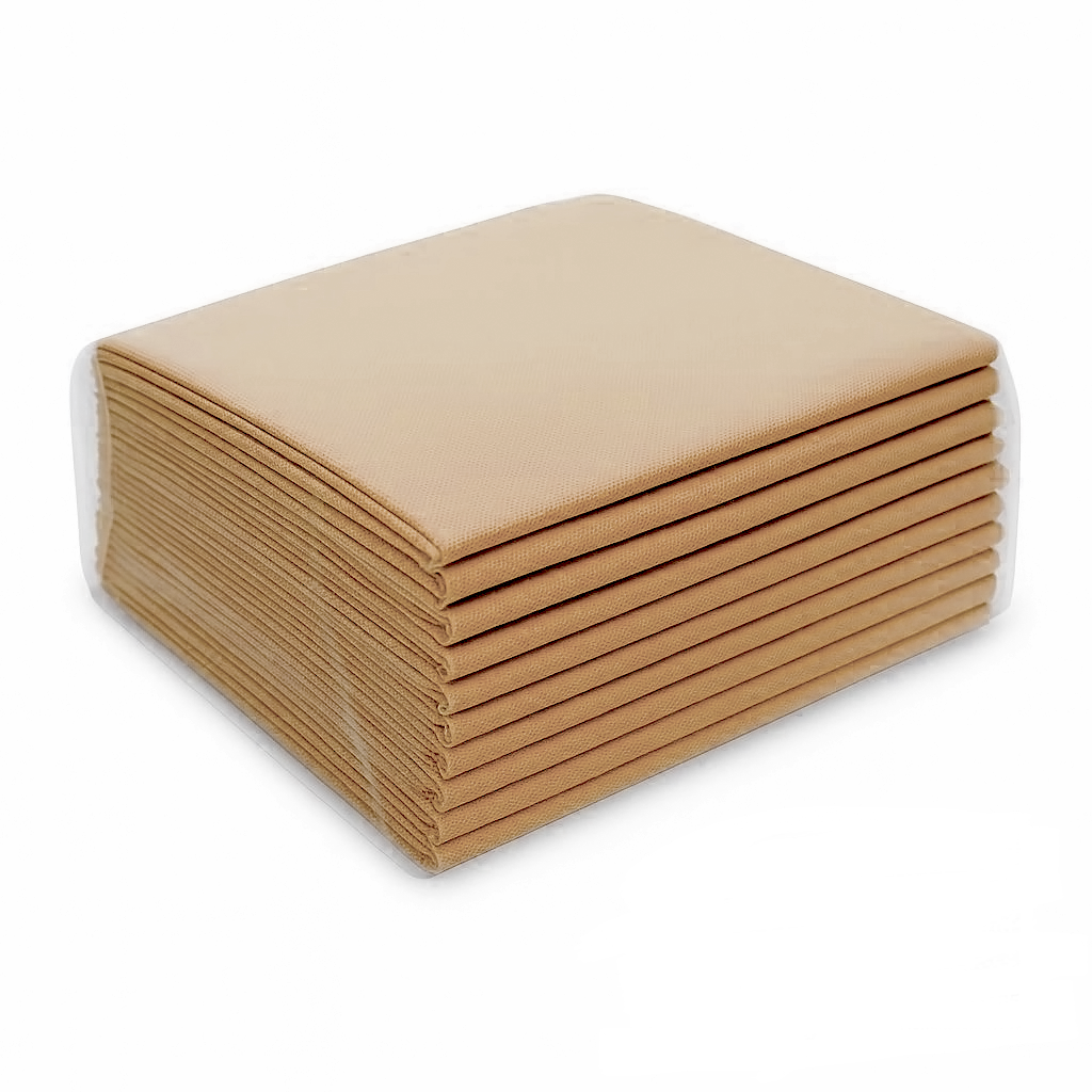 Waschfaserlaken "PP70" 80x210cm 10er Pack - SAFARI