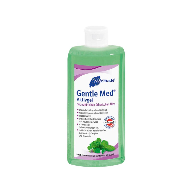 Meditrade® Gentle Med® Aktiv Gel Massageöl - 500 ml